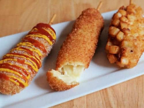 Korean Corn Dog (Gamja Hotdog) 